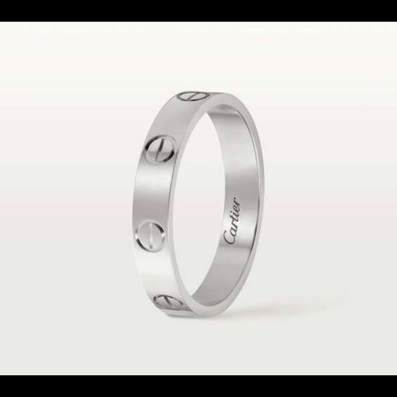 Cartier Love Ring (Unisex), in 18k White Gold. - Picture 2 of 3